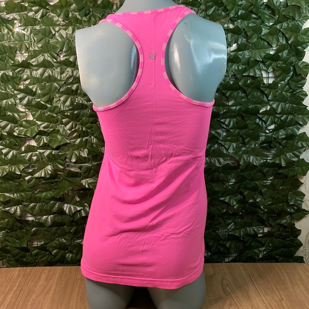 Lululemon tank pink size 8